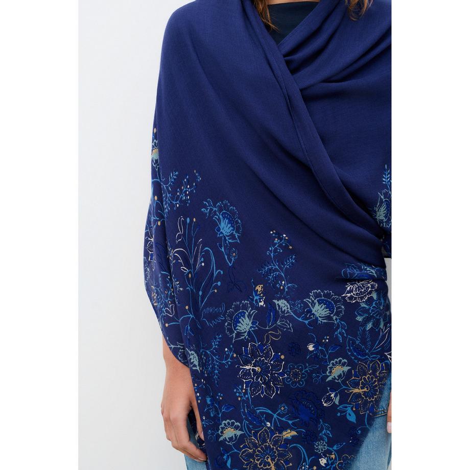 Caroll Foulard con motivo floreale  