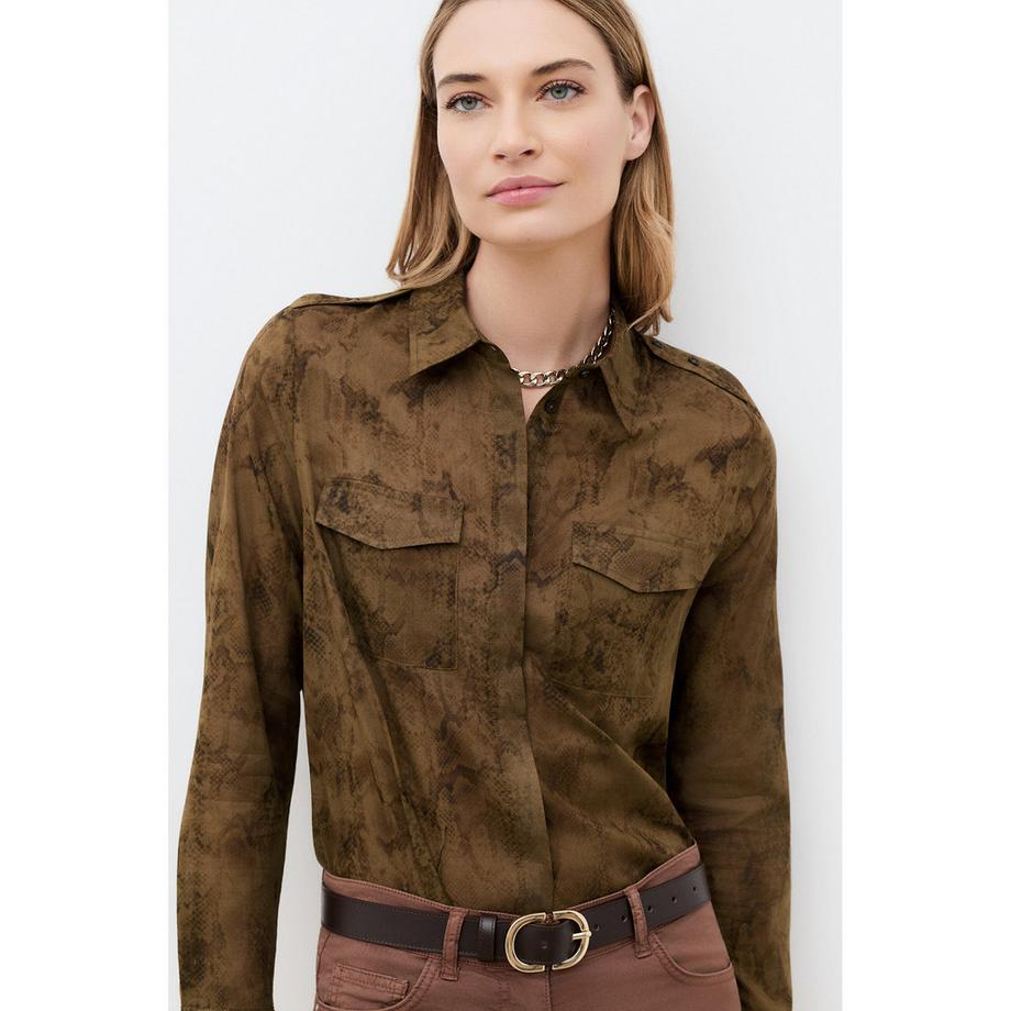 Caroll Camicia a maniche lunghe Regular Fit con tasche sul petto  