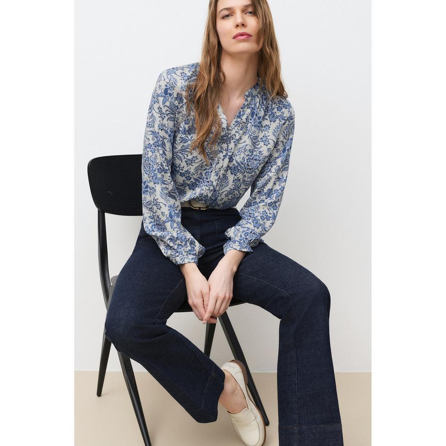 Caroll Camicetta a maniche lunghe con motivo floreale  