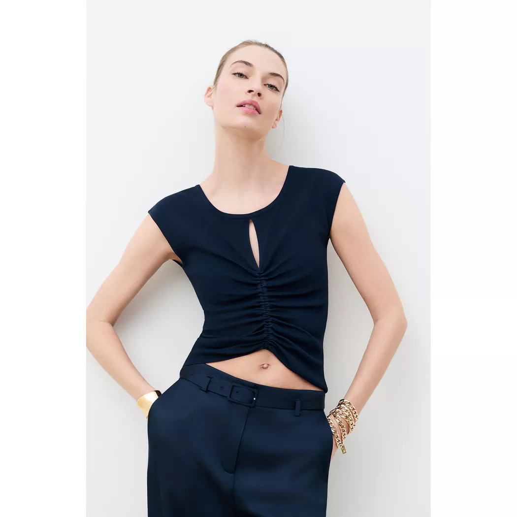 Caroll - Pullover, für Damen, Blau Größe M