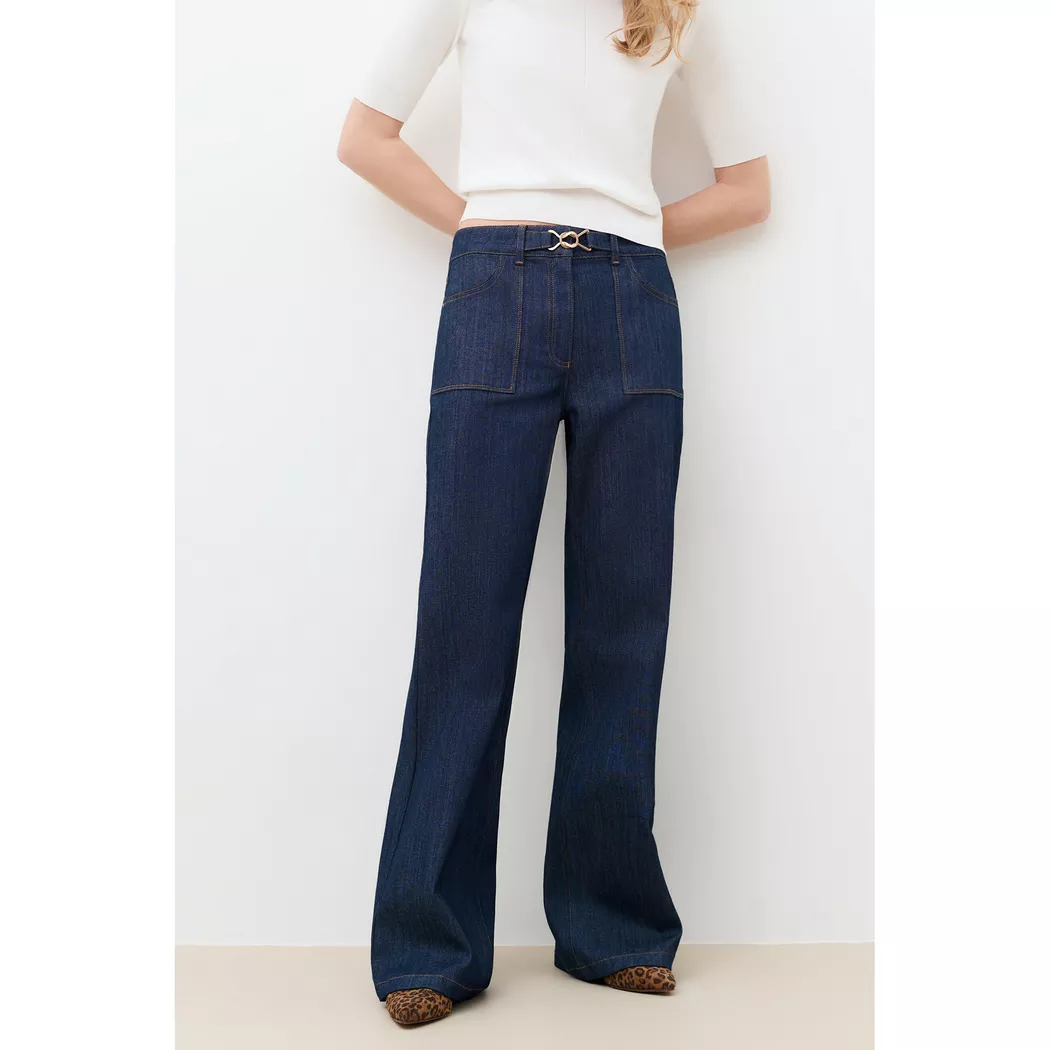 Caroll - Hose, für Damen, Blau Größe 34