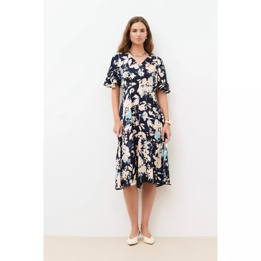 Caroll - Kleid, für Damen, Multicolor, Größe 38