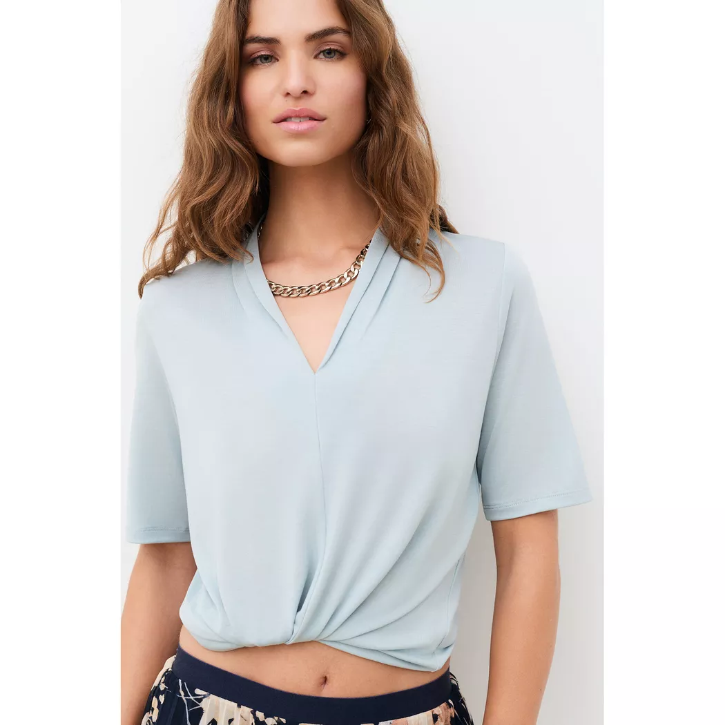 Caroll - T-Shirt, für Damen, Blau Größe S
