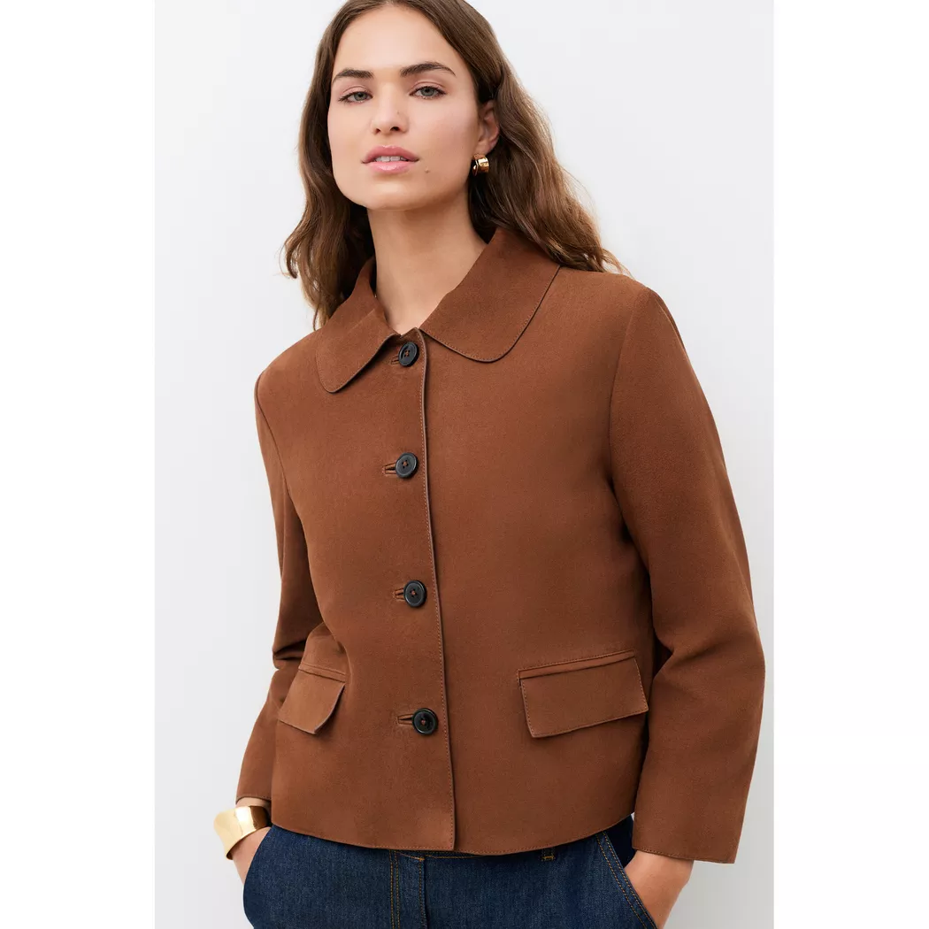 Caroll - Jacke, für Damen, Braun, Größe 42