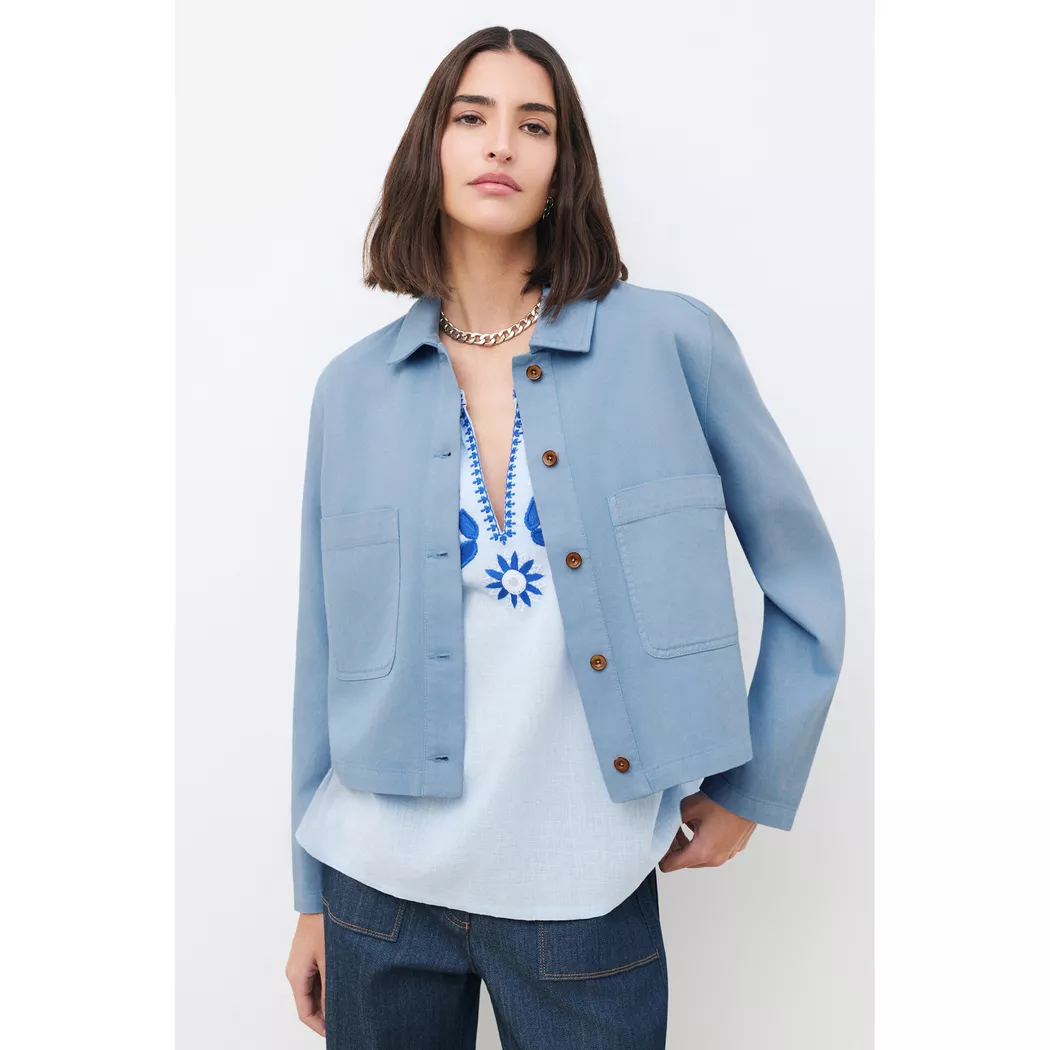 Caroll - Blouson, für Damen, Leinen, Größe 42