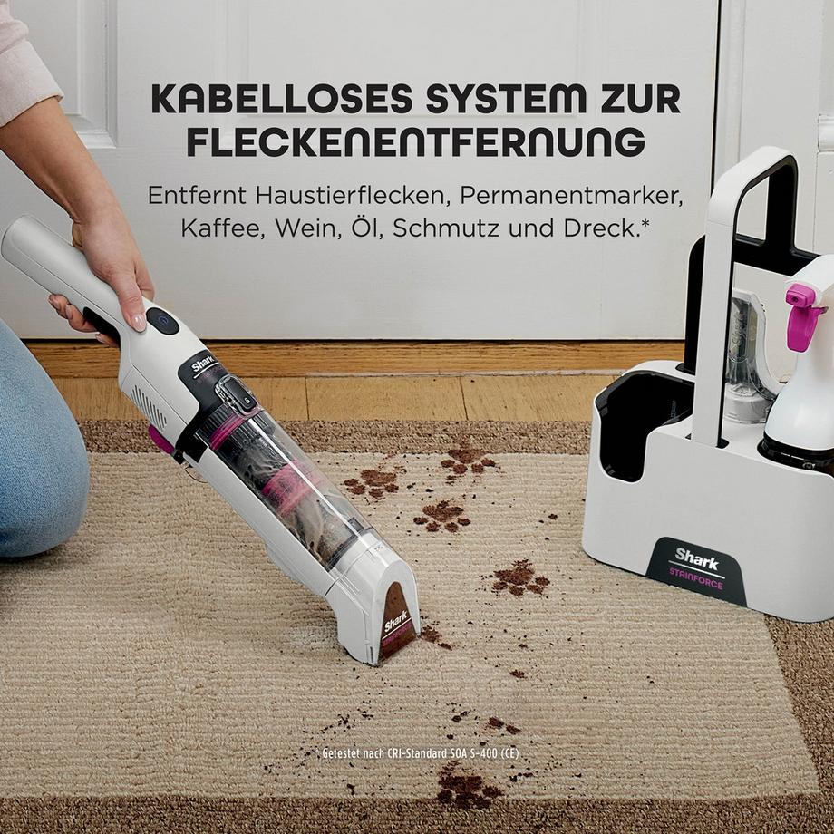 Shark Aspirateur à main Détacheur StainForce 