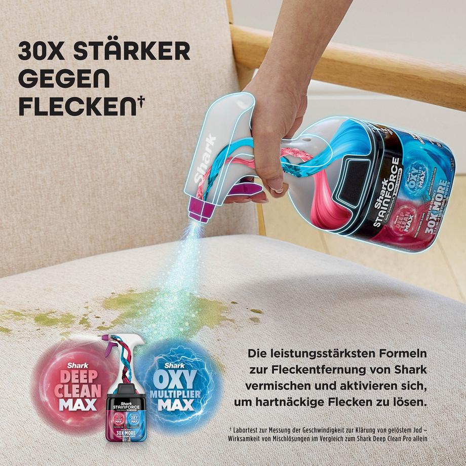 Shark Aspirateur à main Détacheur StainForce 