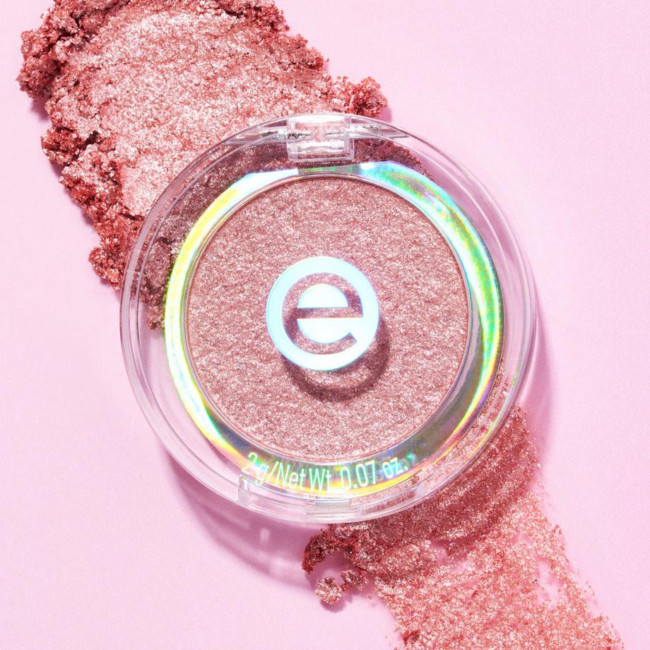 essence  mono eyeshadow glitter. 
