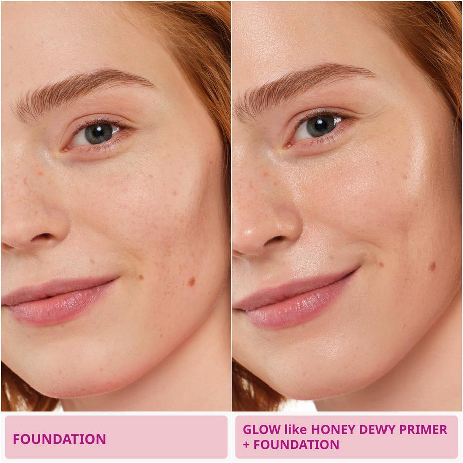 essence  glow like HONEY DEWY PRIMER 