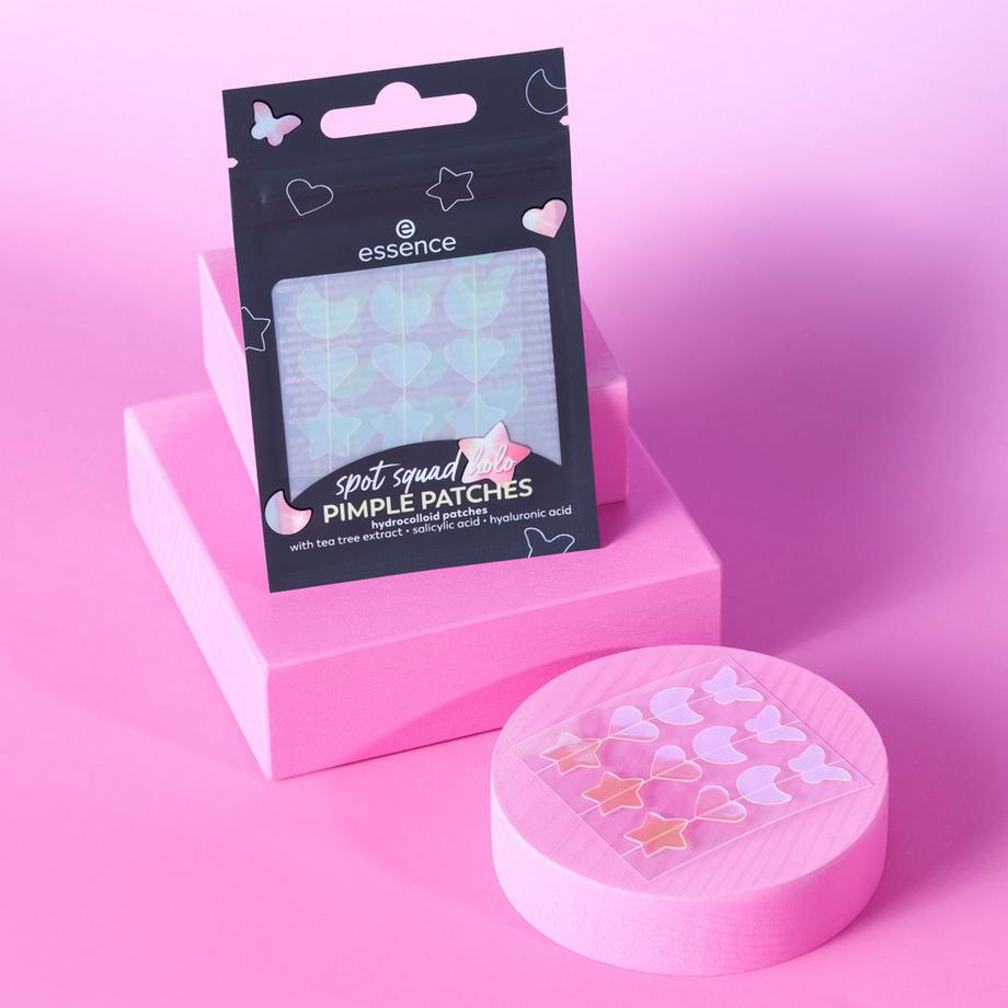 essence  spot squad holo PIMPLE PATCHES patchs anti-boutons 