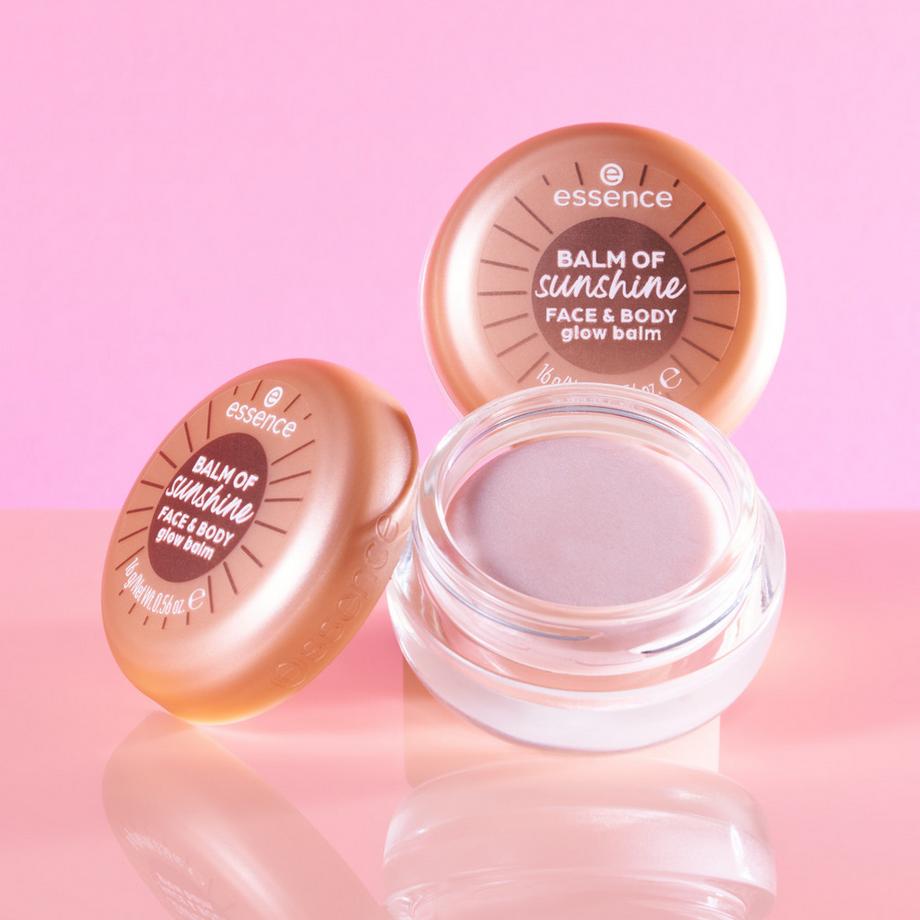 essence  BALM OF sunshine FACE & BODY glow balm baume visage et corps 