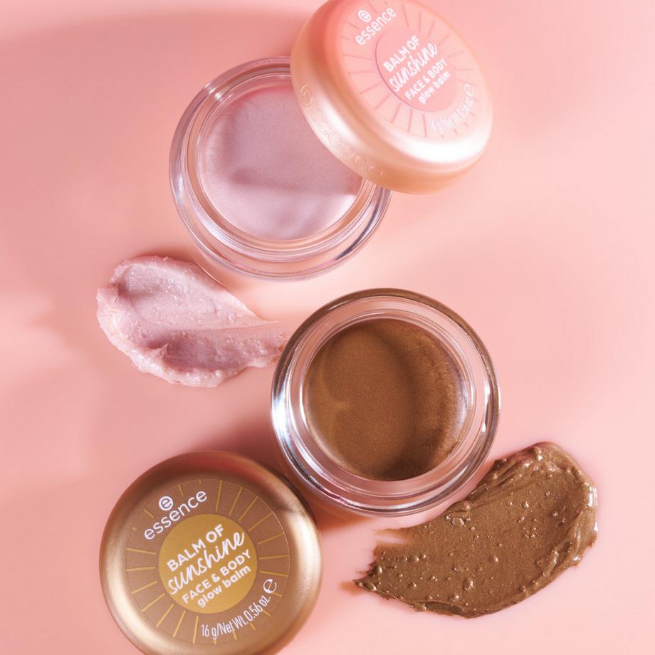essence  BALM OF sunshine FACE & BODY glow balm baume visage et corps 