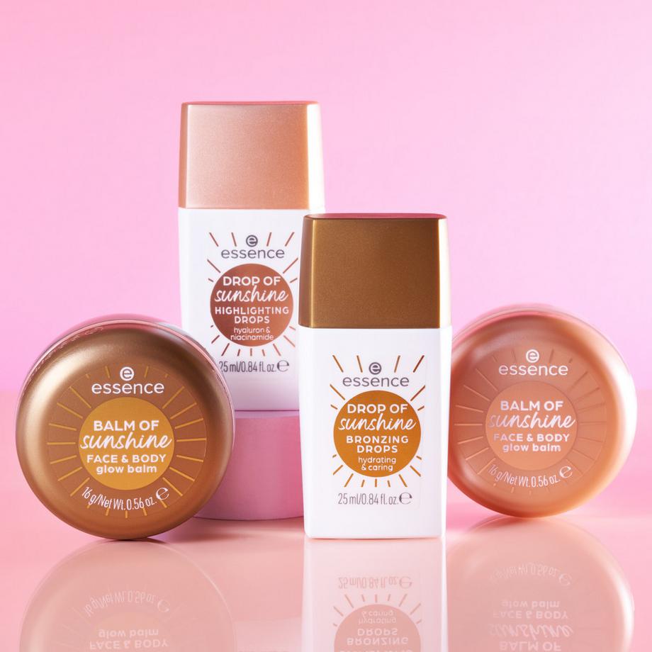 essence  BALM OF sunshine FACE & BODY glow balm baume visage et corps 