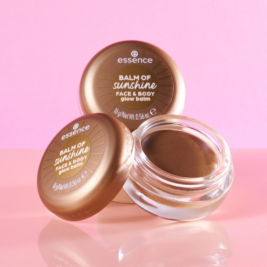 essence  BALM OF sunshine FACE & BODY glow balm baume visage et corps 