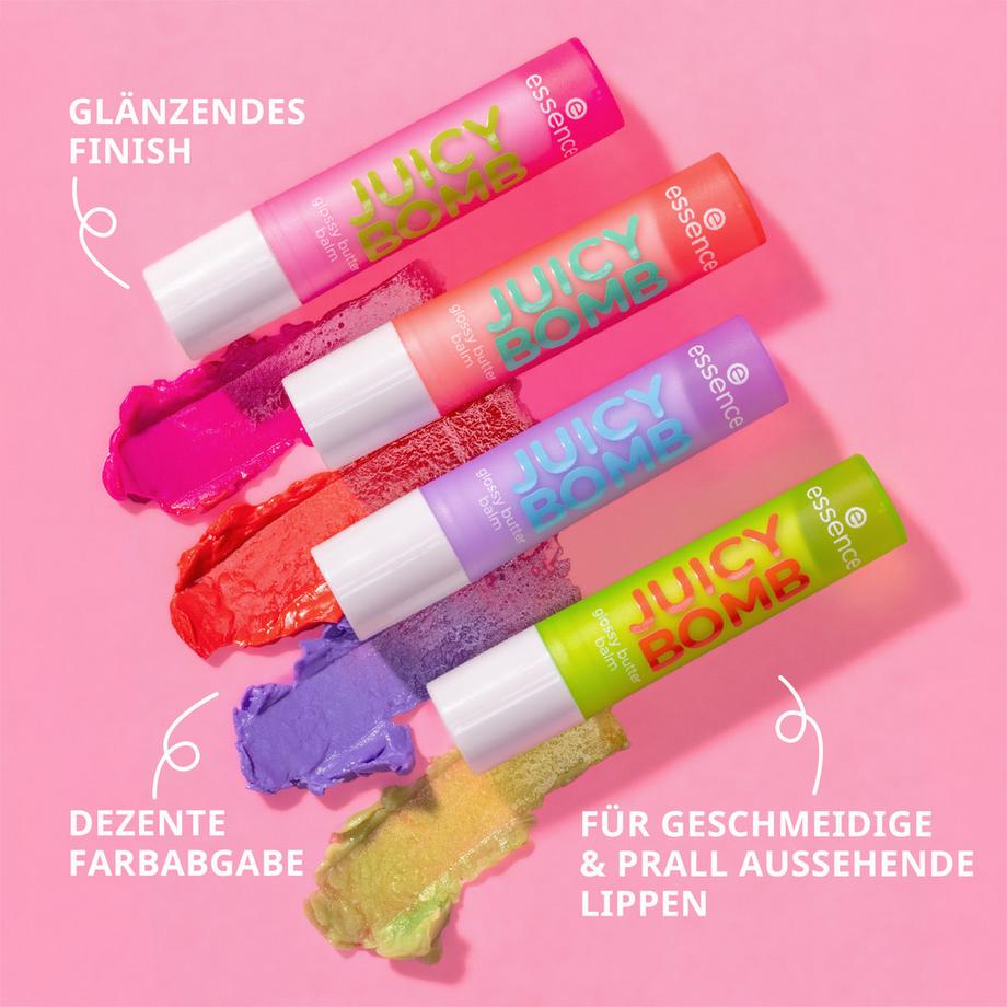 essence Juicy Bomb Glossy Butter Balm 