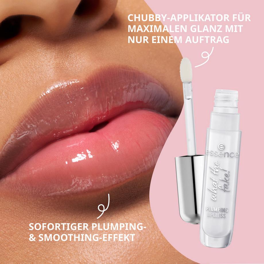 essence  what the fake! PLUMPING LIPGLOSS 