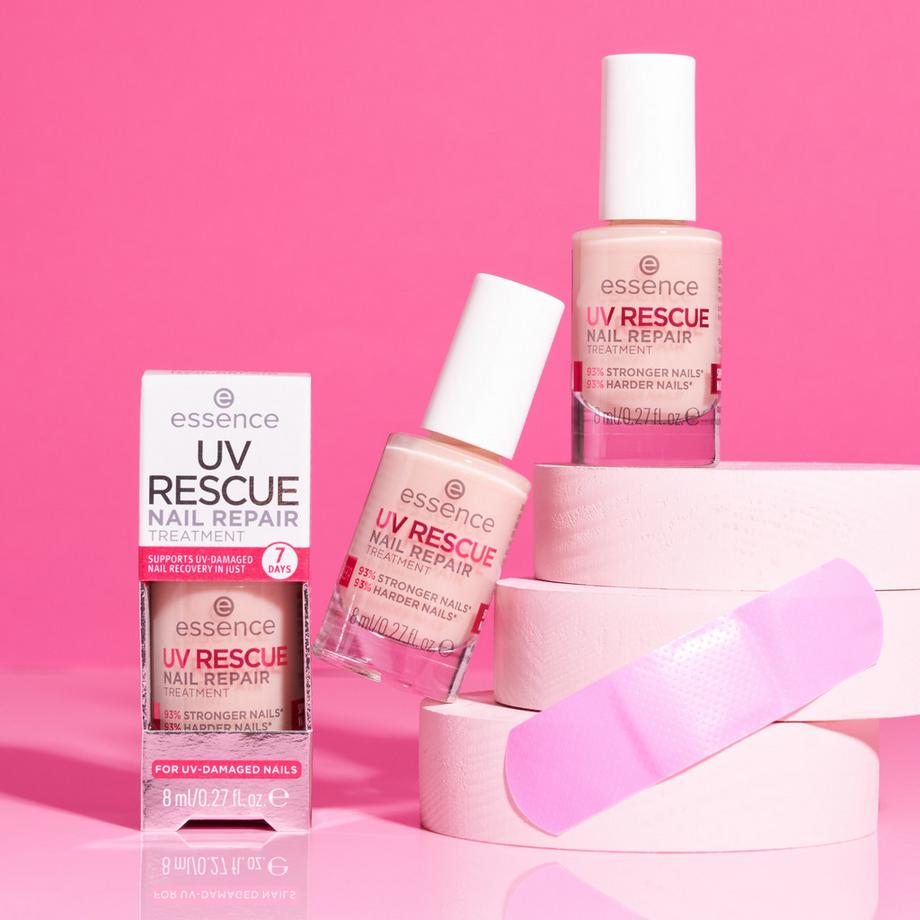essence  UV RESCUE nail repair treatment soin réparateur des ongles 
