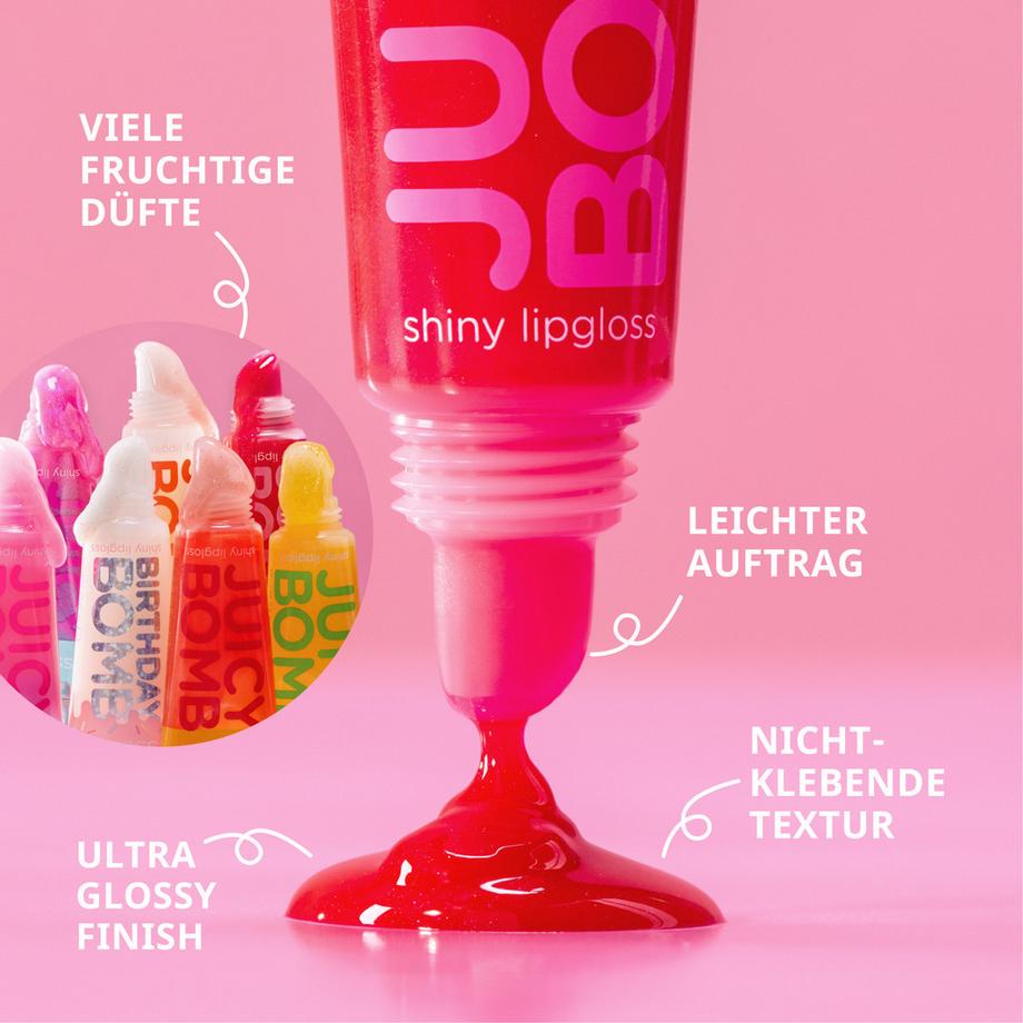 essence  JUICY BOMB lucidalabbra brillante 