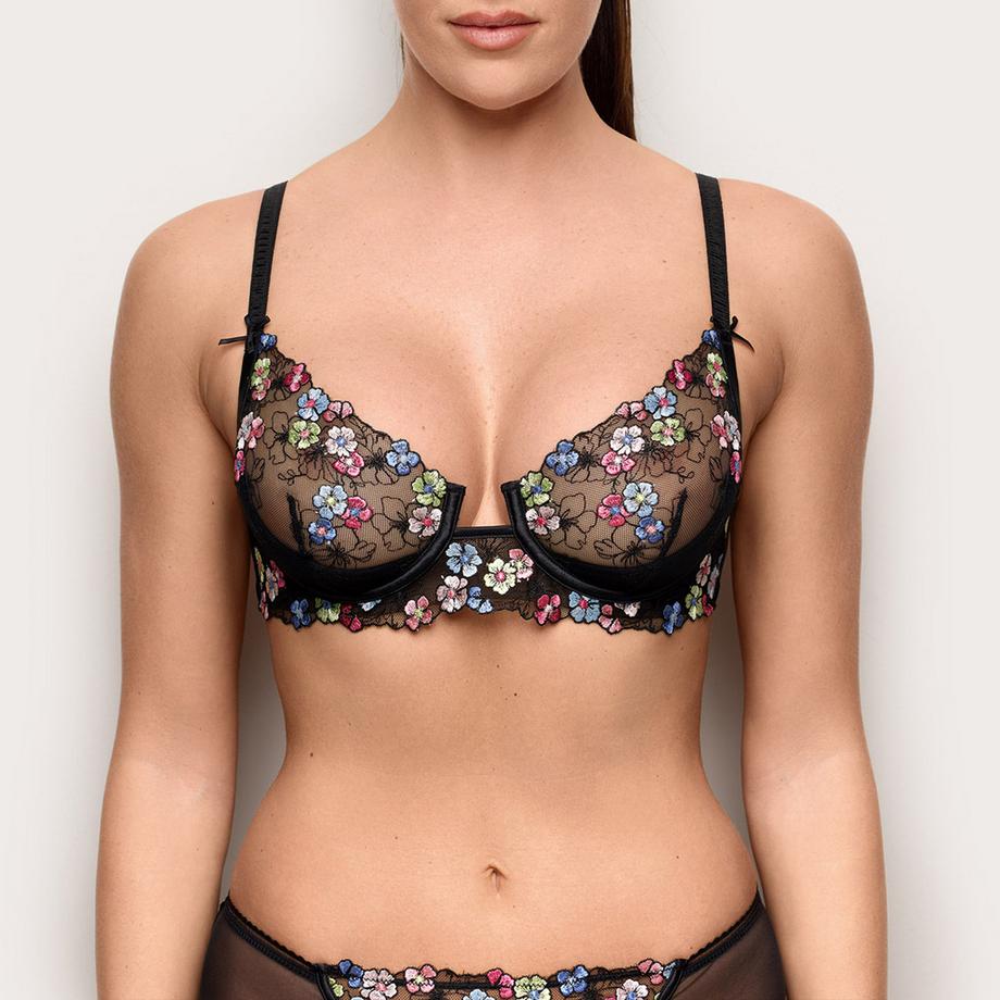 Balconette-BH mit Trägern