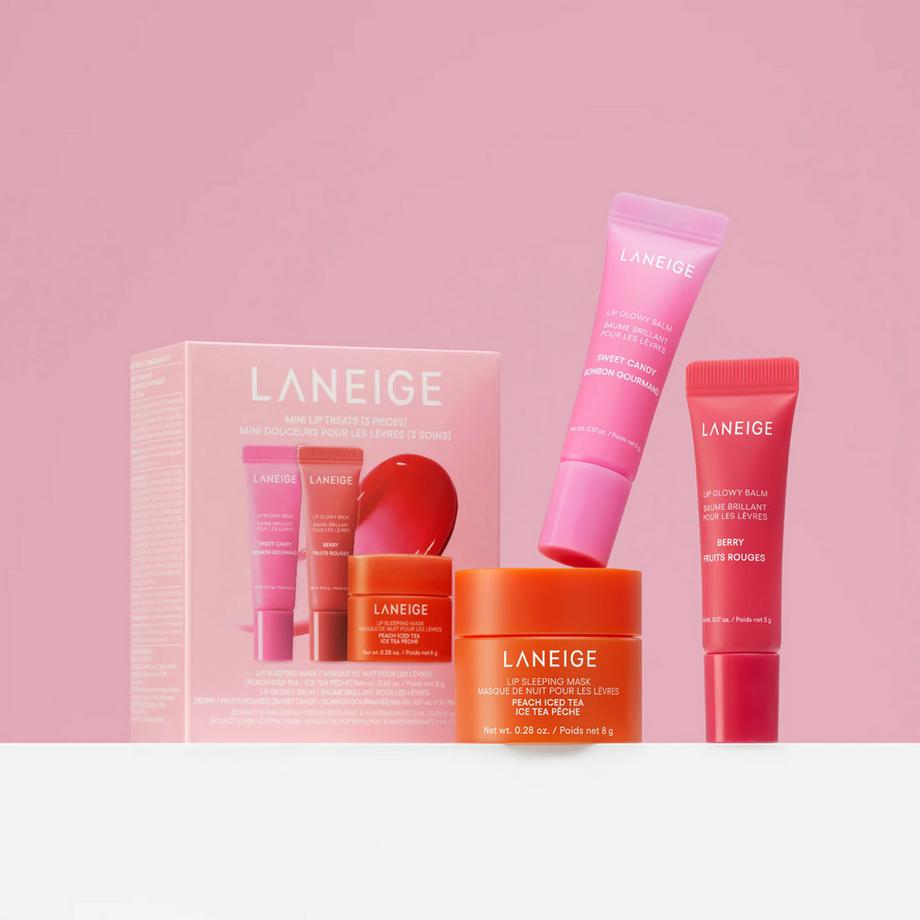 LANEIGE  Mini Lip Treats - Set trattamento idratante labbra giorno e notte 