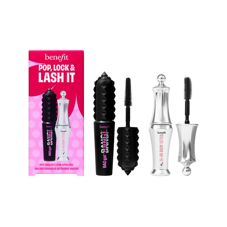 Pop, Lock & Lash It - Coffret Mascara et Fixateur à Sourcils