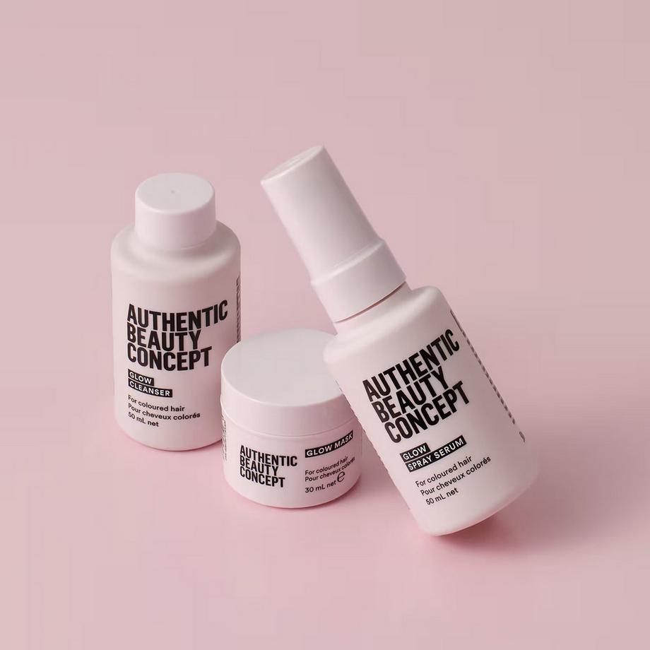 Authentic Beauty Concept  Glow - Set di trattamenti per capelli lucenti 