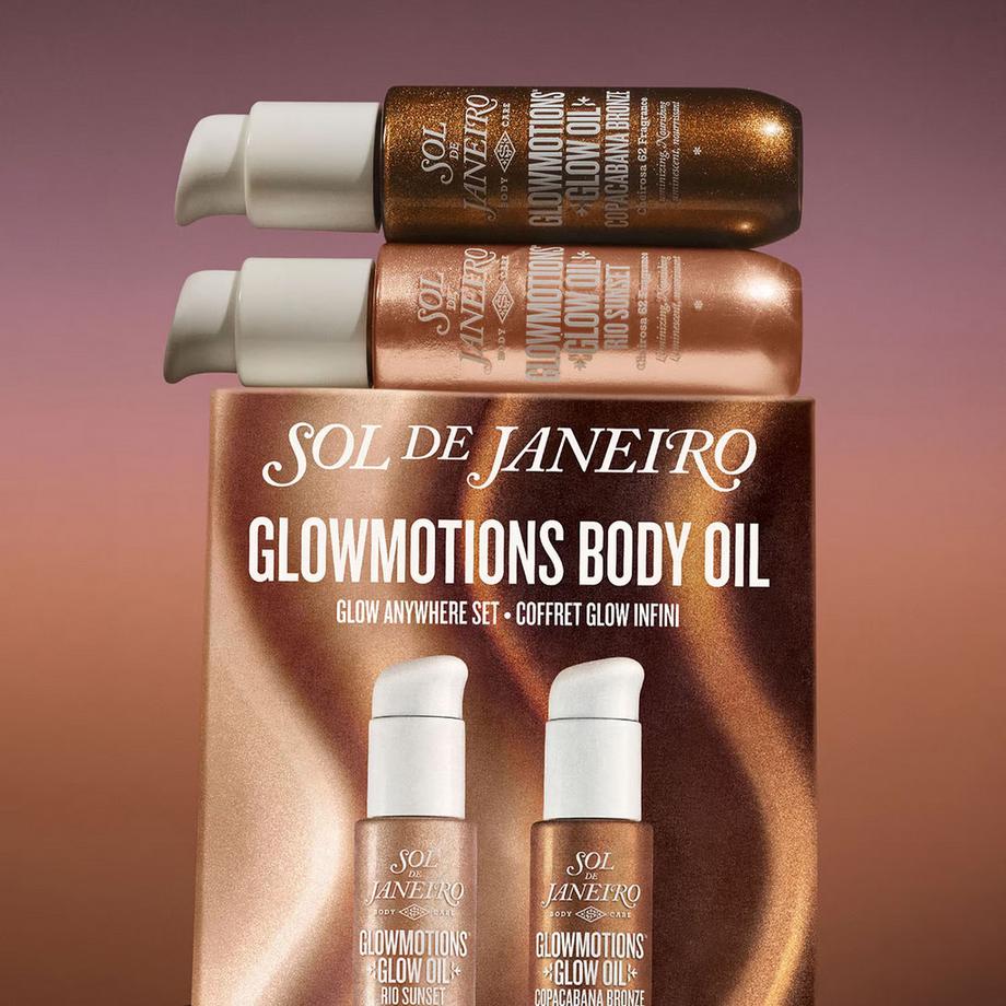 SOL de Janeiro  Glowmotions Set - Coffret Huiles pour le corps scintillantes & nourissantes 