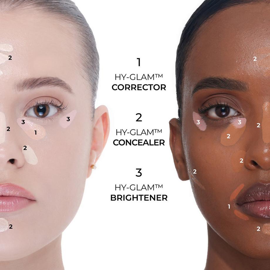 NATASHA DENONA  HY-GLAM™ Brightener - Feuchtigkeitsspendendes, aufhellendes Concealer-Serum 