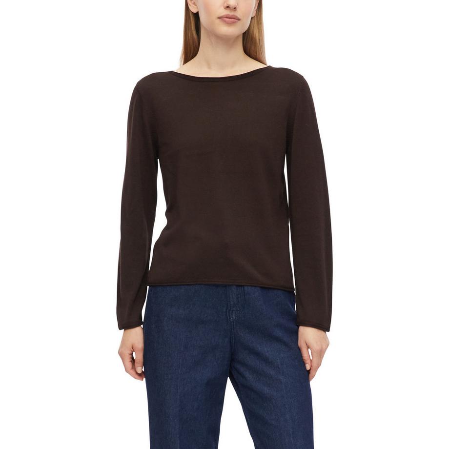 S. Oliver Red Label Strickpullover mit Rundhalsausschnitt  