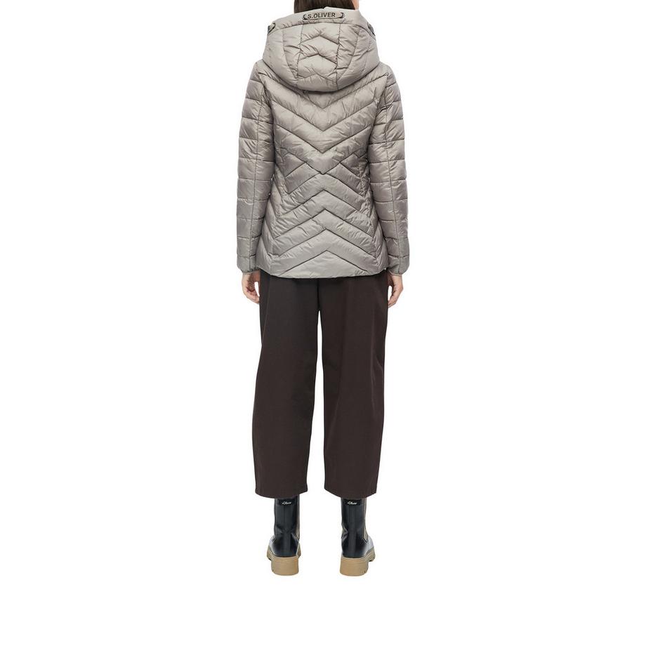 S. Oliver Red Label Gepolsterte Jacke mit Kapuze  