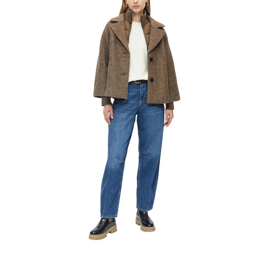 S. Oliver Red Label Veste en mélange de laine texturé à col cranté  