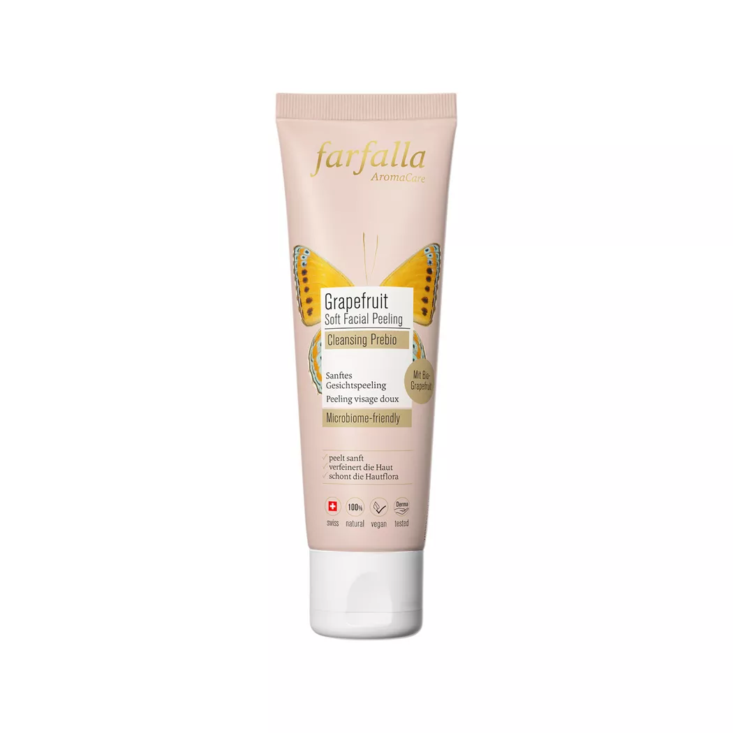farfalla - GrapefruitSoftFacialPeeling,CleansingPrebio, 50 ml