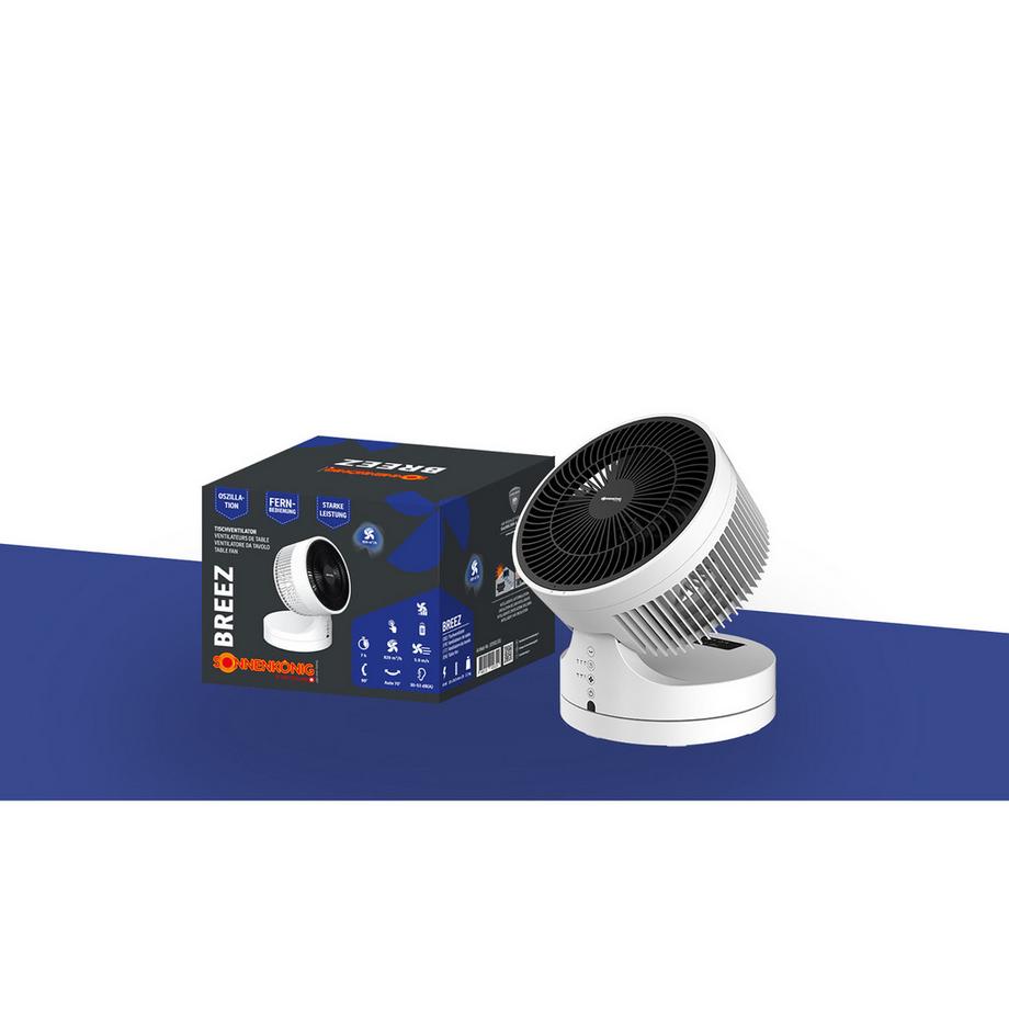 Sonnenkonig Tisch-Ventilator Breez 
