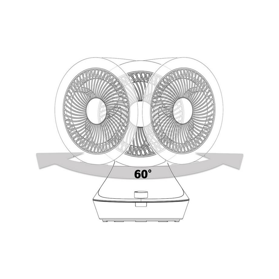 Sonnenkonig Tisch-Ventilator Brisa 