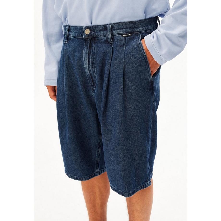 ARMEDANGELS Plissierte Denim Shorts  