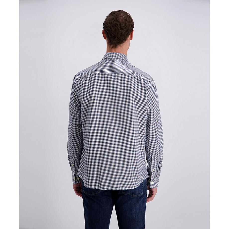pierre cardin Chemise à Manches Longues à Carreaux Gingham  