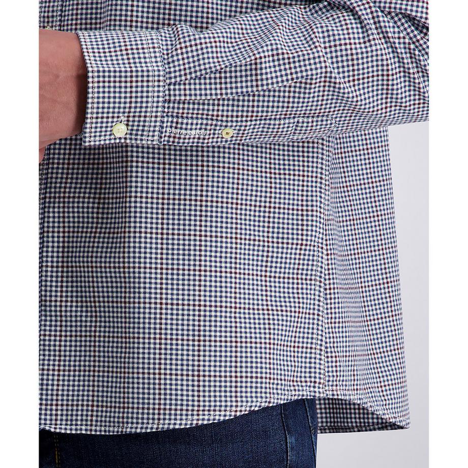pierre cardin Chemise à Manches Longues à Carreaux Gingham  