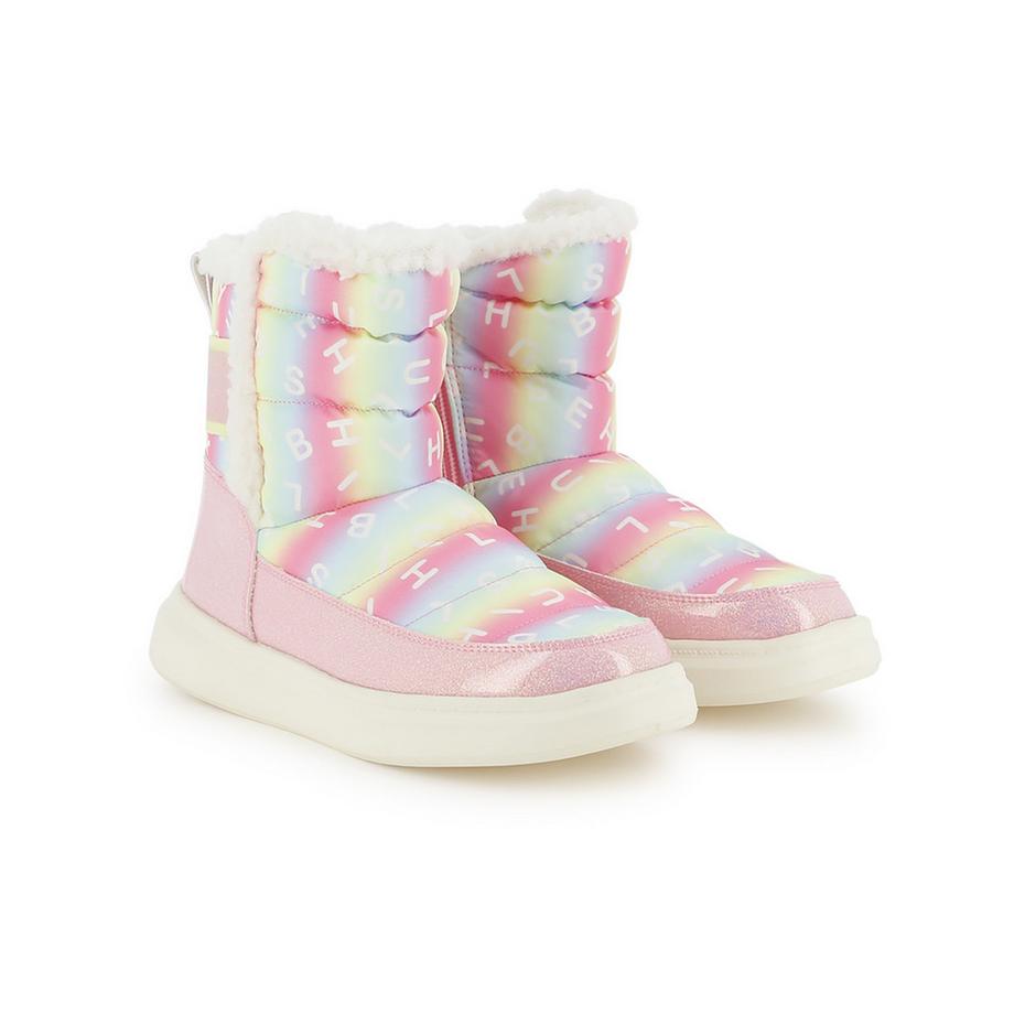 Billieblush Scarpe da barca stampa arcobaleno  
