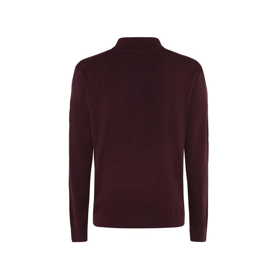 pierre cardin Maglione a maglia con mezza cerniera  