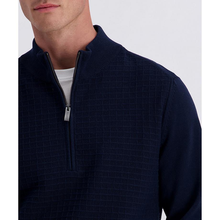pierre cardin Maglione a maglia con mezza cerniera  