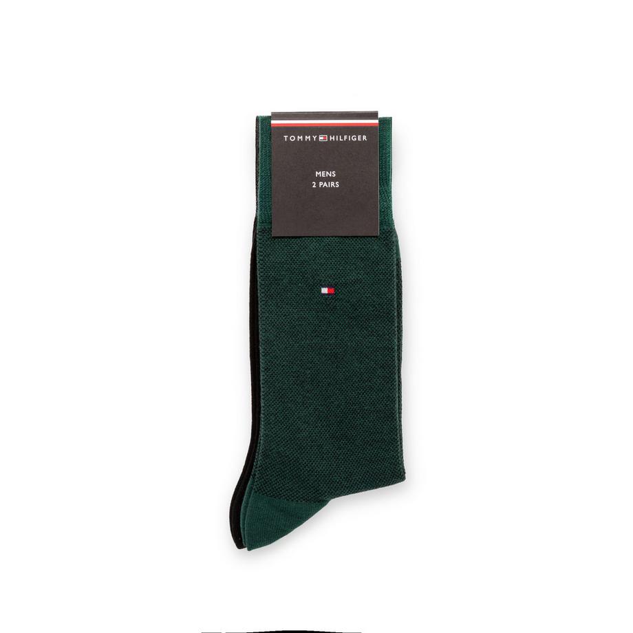 TOMMY HILFIGER TH MEN SOCK 2P BIRDEYE Wadenlange Socken Zweierpack  