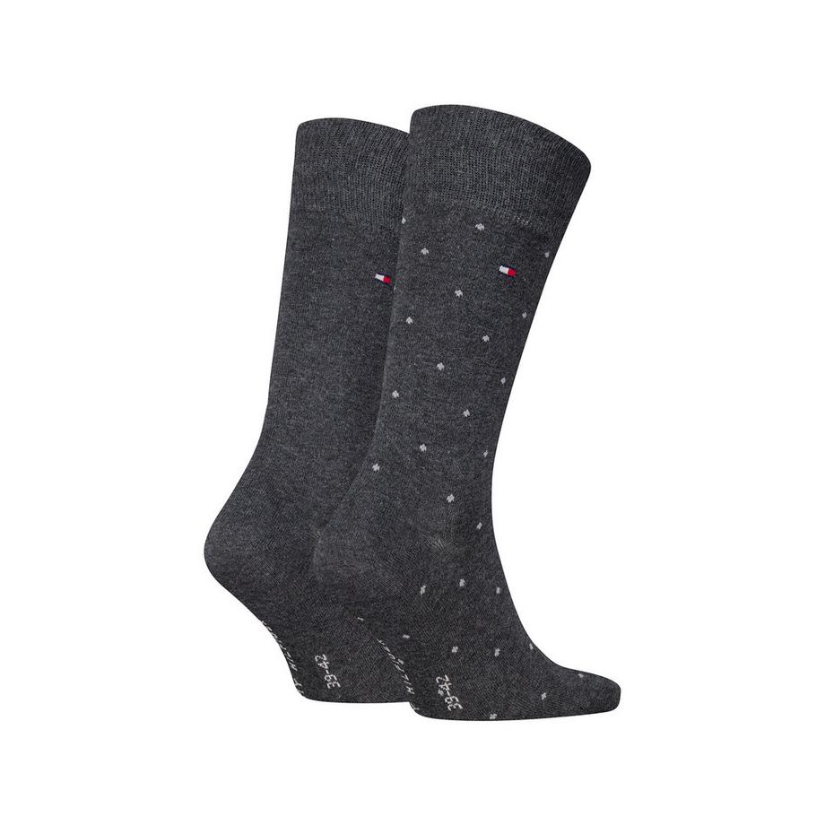 TOMMY HILFIGER Chaussettes mi-mollet lot de 2  