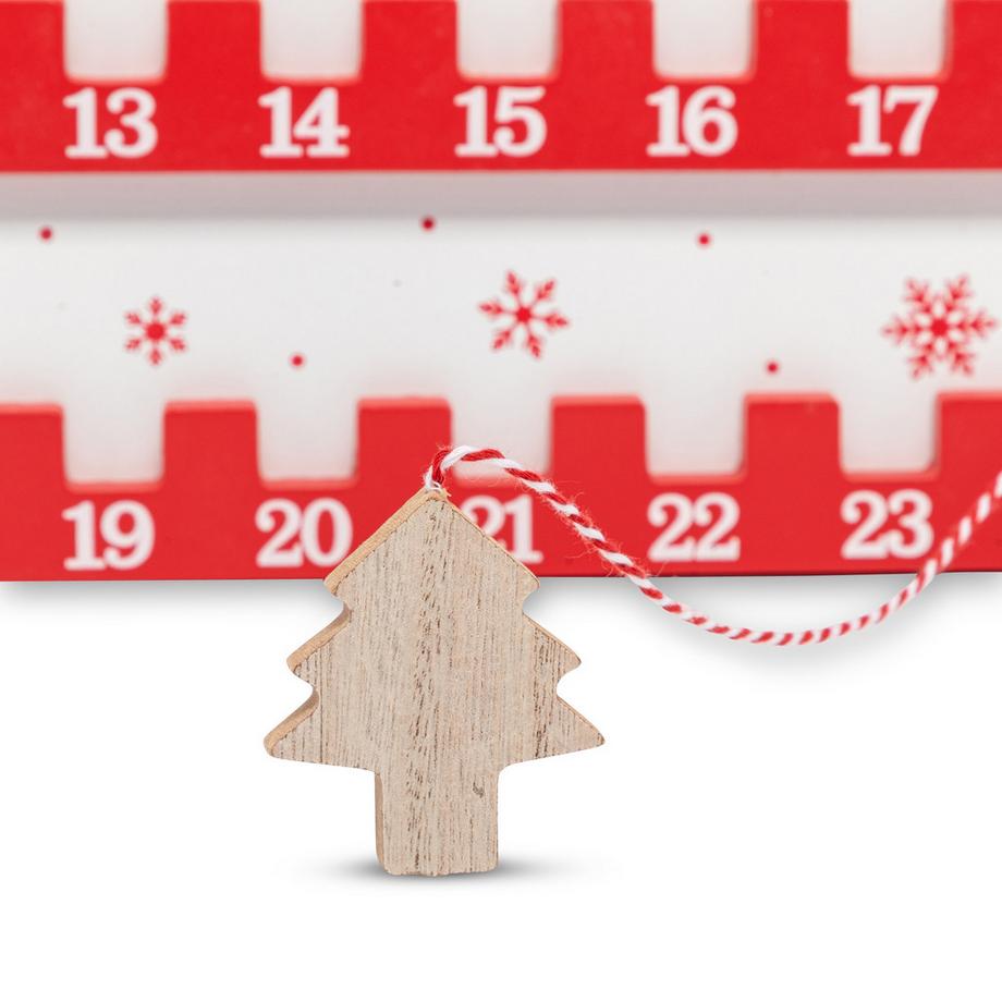 Manor Papeterie No Label Objet décoratif, calendrier de l'Avent house 