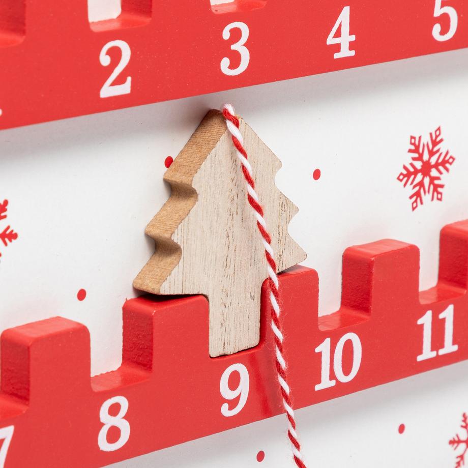 Manor Papeterie No Label Objet décoratif, calendrier de l'Avent house 