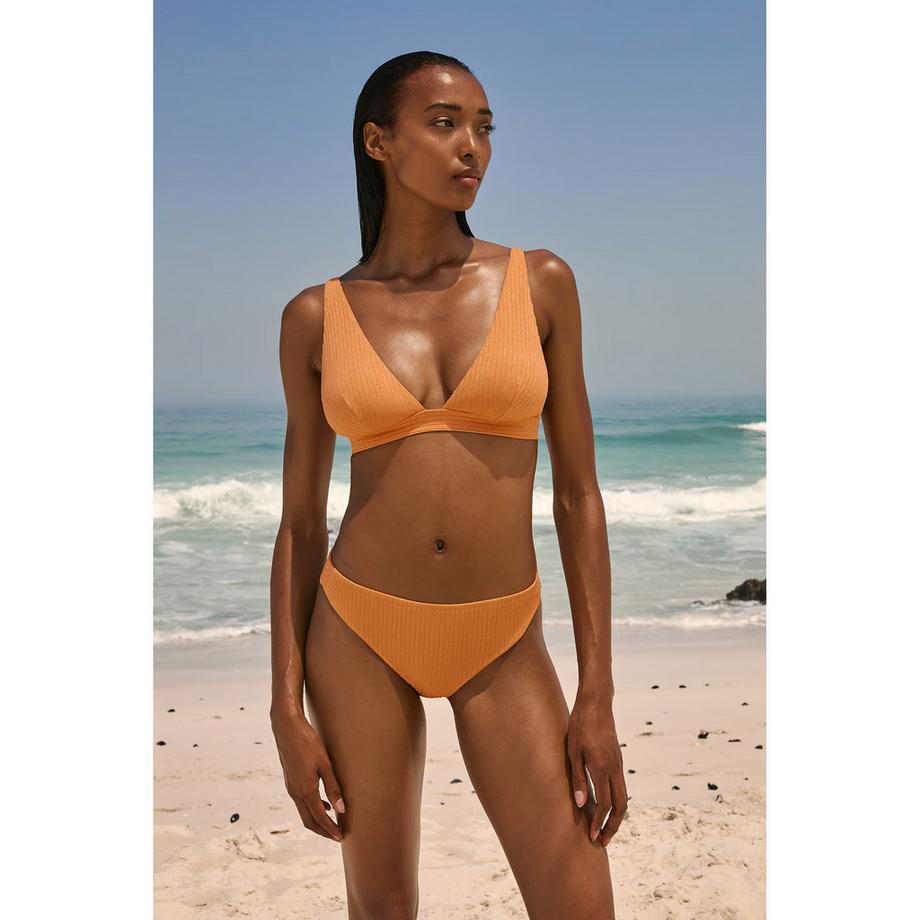 Etam Bas de bikini côtelé  