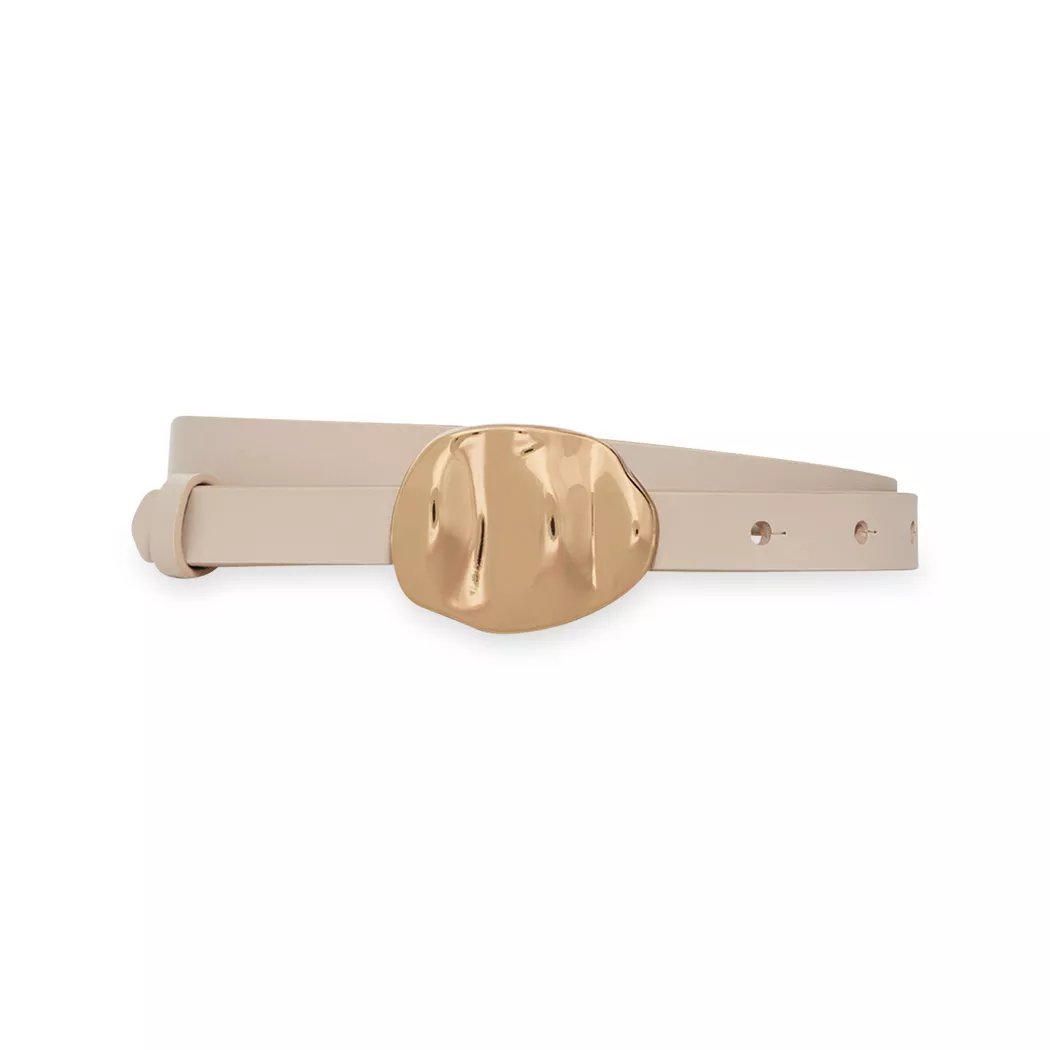 Caroll - Gürtel, für Damen, Beige Größe 80 2