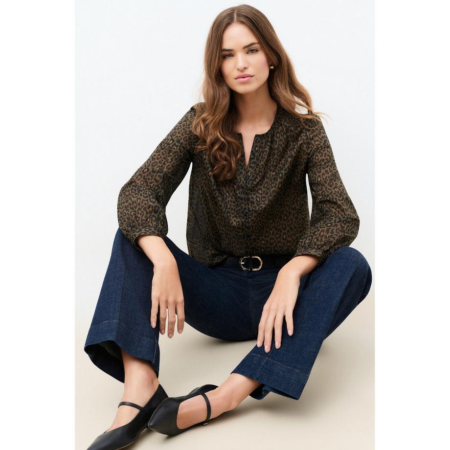 Caroll Camicia floreale a maniche lunghe Regular Fit  