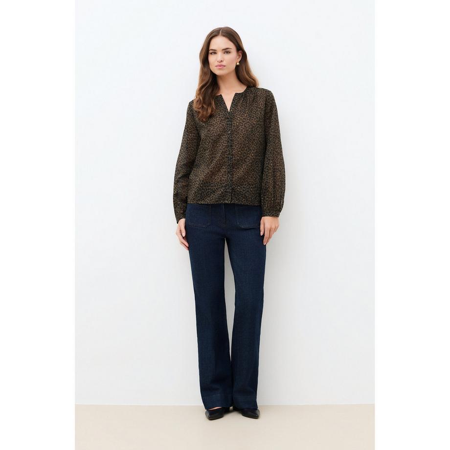 Caroll Camicia floreale a maniche lunghe Regular Fit  