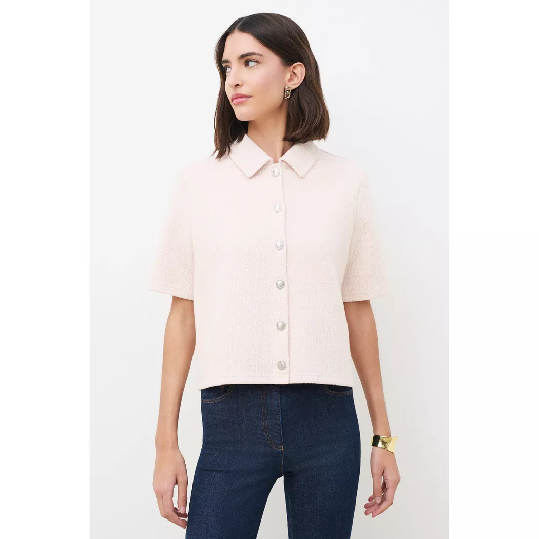 Caroll - T-Shirt, kurzarm, für Damen, Pink Größe XS