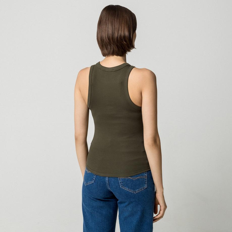 Pepe Jeans London Geripptes Tank Top  